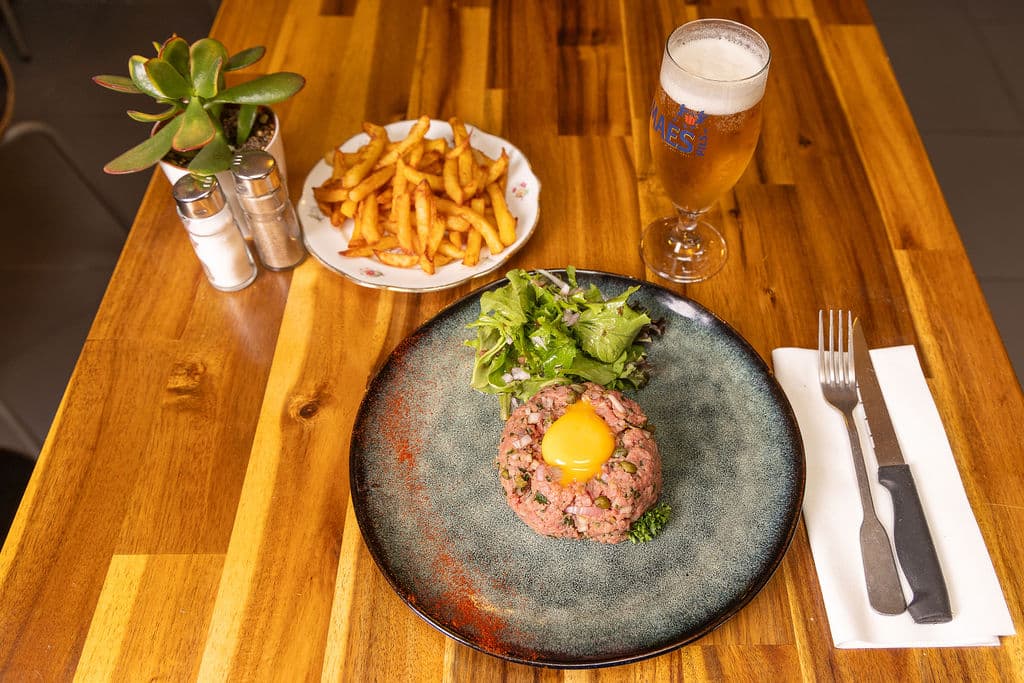 Tartare et frites